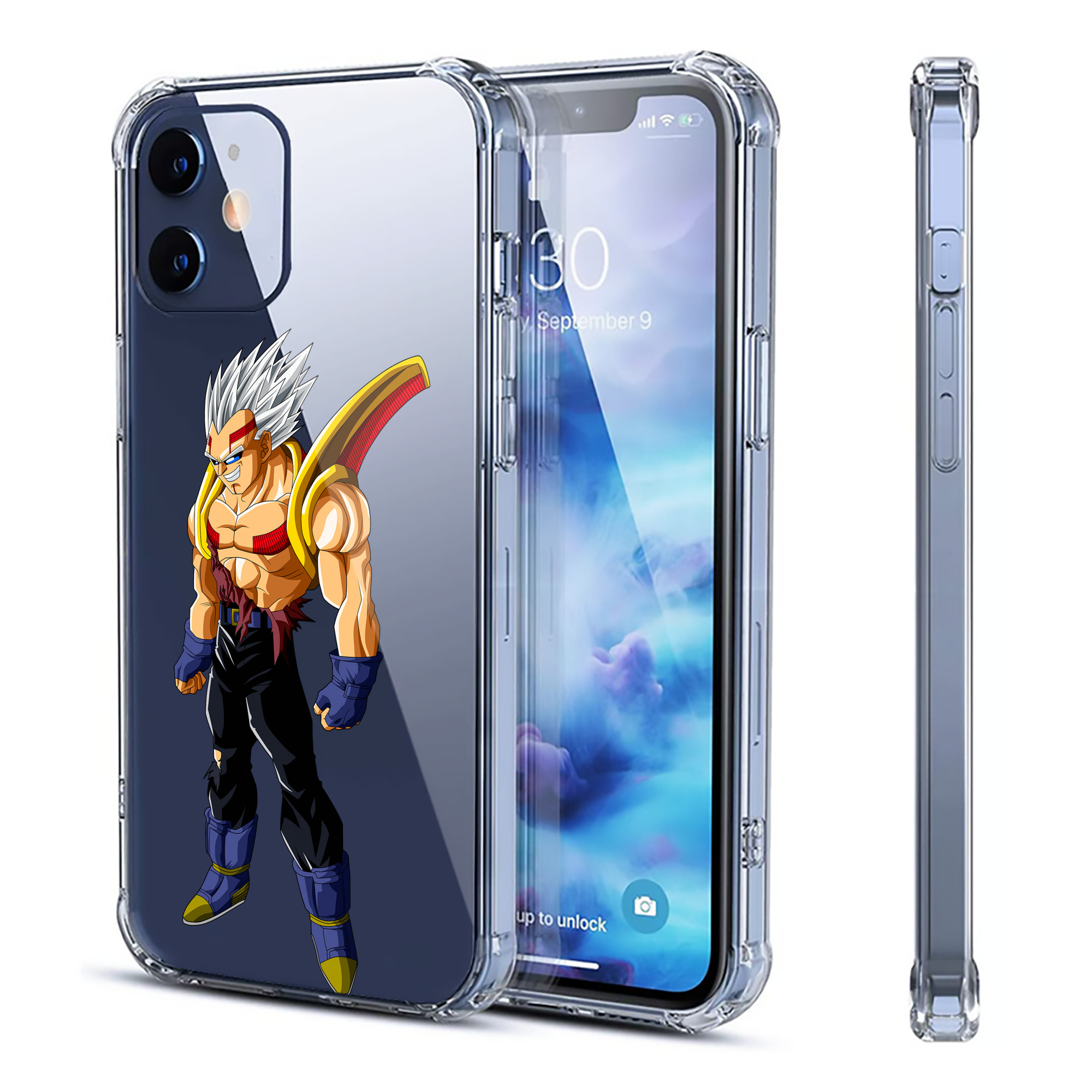 （画像用） ドラゴンボール DRAGON BALL 【iPhone 12シリーズ対応】透明スマホケース（クリアソフトケース）
